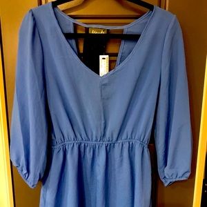 NWT Maude Short Dress with Lace Back